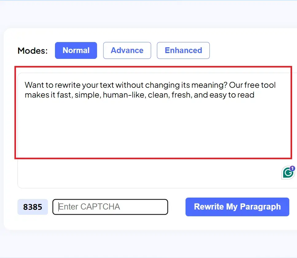 paste text box
